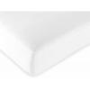 Drap housse 57 fils/cm² toutes dimensions - Blanc - 90 x 190 cm