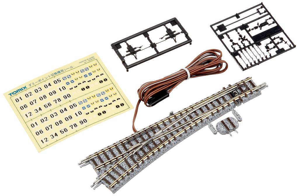 TOMIX N Gauge Electric Point F Complete Selection Type 1272 Railway Model Supplies N-PL541-15