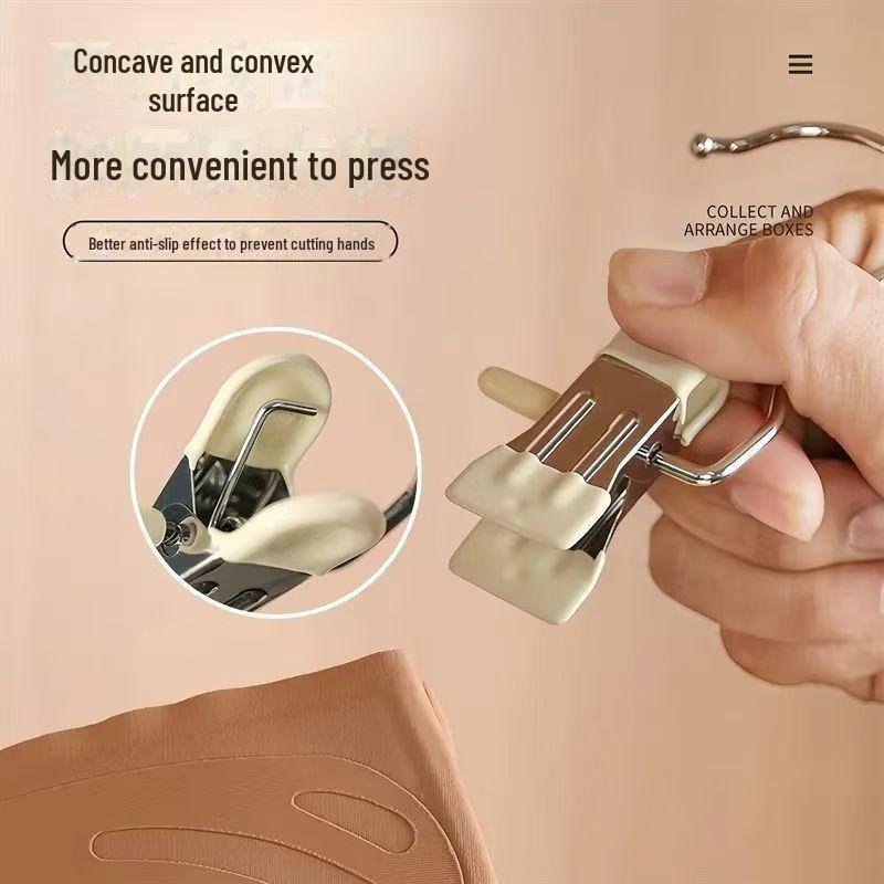 Бесшовный крючок-клипса из нержавеющей стали для сушки одежды, головных уборов и носков