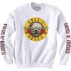 Guns N Roses Толстовка с классическим текстовым логотипом унисекс для взрослых