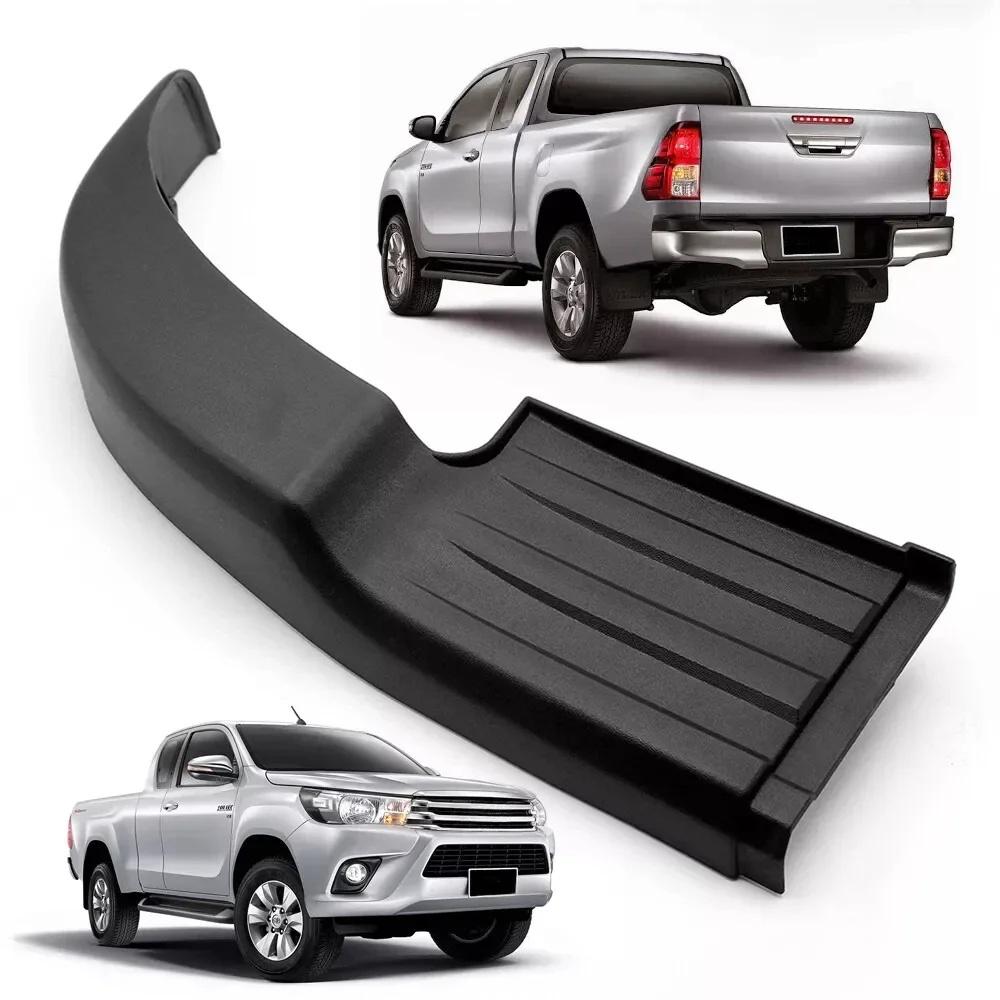 2Pcs For Toyota Hilux Revo Rocco 2015-2019 Rear Bumper End Plate Corner Cap Trim