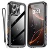 Водонепроницаемый чехол IP68 для IPhone 16e 16 15 14 13 12 11 Pro Max XR XS Plus Металлический Алюминиевый Для плавания Телефон Роскошная подводная крышка