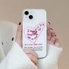 Love Letter Art Ins Мягкий силиконовый защитный чехол для телефона для Iphone 14 Pro Max Plus Xr Xsmax X 11 12 Promax 13promax Back Shell