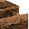 Vintage style Makeup Table with Shelf 50 x 41 x 135 cm Wood Based Material