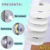 6pcs Door Stopper Durable Baby Security Protection Baby Safety Door Stop Safety Door Card Holders