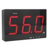 Sound Level Meter 9.6inch LCD Screen Fast Response 30‑130dB Wall Mount Noise Decibel Reader for Classroom Home Street
