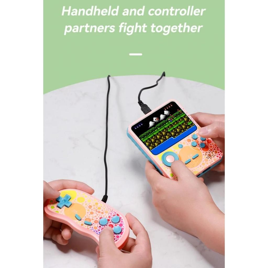 Игровая консоль G6 новейшая Macaron большая емкость портативный внешний аккумулятор ручная ретро игрушечная игровая консоль