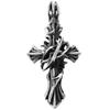 [M's Collection] Special Edition Bramble Cross Pendant Top (No Chain) Men's Sterling Silver 925 Necklace