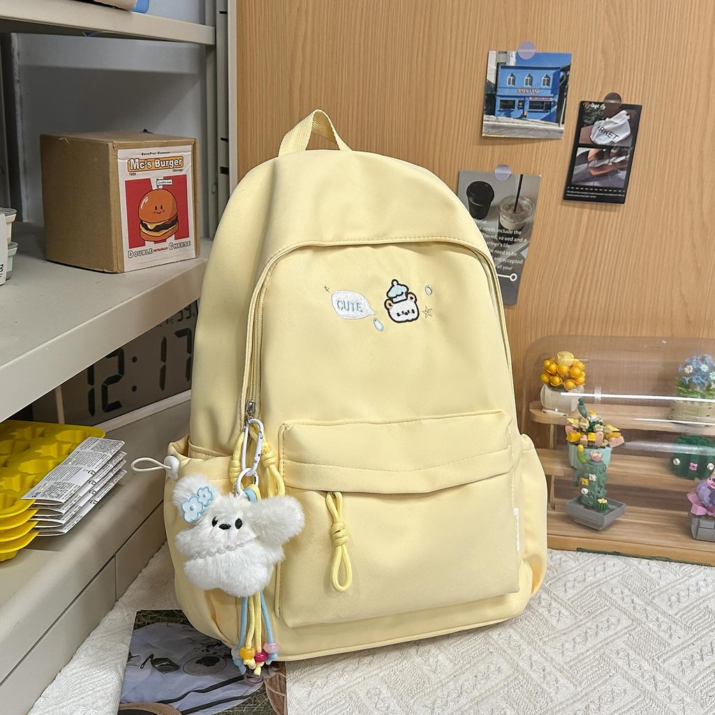 Школьная сумка корейская версия ученик средней школы студент колледжа рюкзак женский повседневный простой школьная сумка модная большая вместимость высокое качество