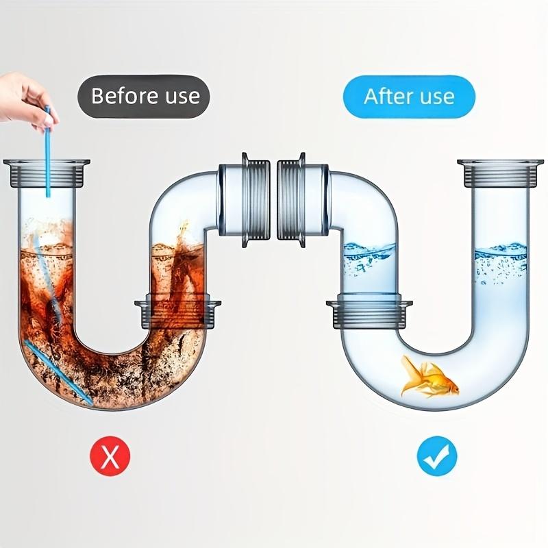 14 шт. разноцветных палочек для прочистки сливов, кухонных и ванных раковин, дезодорант, очиститель, свежий аромат, функция дезинфекции, домашний инструмент
