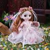 Кукла-костюм Hanfu Дворцовый костюм Свадебное платье Платье для девочки и ребенка Кукла-переодевалка Кукла из ночного рынка Кукла-достопримечательность Маленькая принцесса