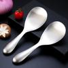 Stainless Steel Rice Spoon Long Handle Thicken Cooker Scoop Multi-purpose Tableware Buffet Serving Spoons Kitchen Tableware
