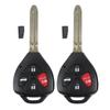 Jingyuqin HyQ12BBY 314.4 Mhz ID67 3/4 Buttons Car Remote Key for Camry Avalon Corolla Matrix RAV4 Yaris Venza tC/xA/xB/