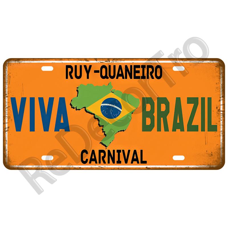 Retro Landmark Country Metal Sign Tinplates Plate Plaque Metal Vintage Tin Sign Home Decor For Man Cave Bar Pub Club Decoration