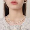 J.Lauren 4mm Swal Pearl Necklace N01187