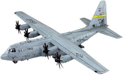 great wall hobby Американский транспортный самолет Общая длина 208 мм Пластиковая модель L1011 1/144 C-130H Приблизительно. (Самолет)