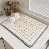 Современный Минималистичный Кухонный Коврик для Сушки Посуды Впитывающий Быстросохнущий Коврик для Сбора Капель Кофе Подкладки для Сушки Посуды Подставка Коврик Ковер Домашний Декор