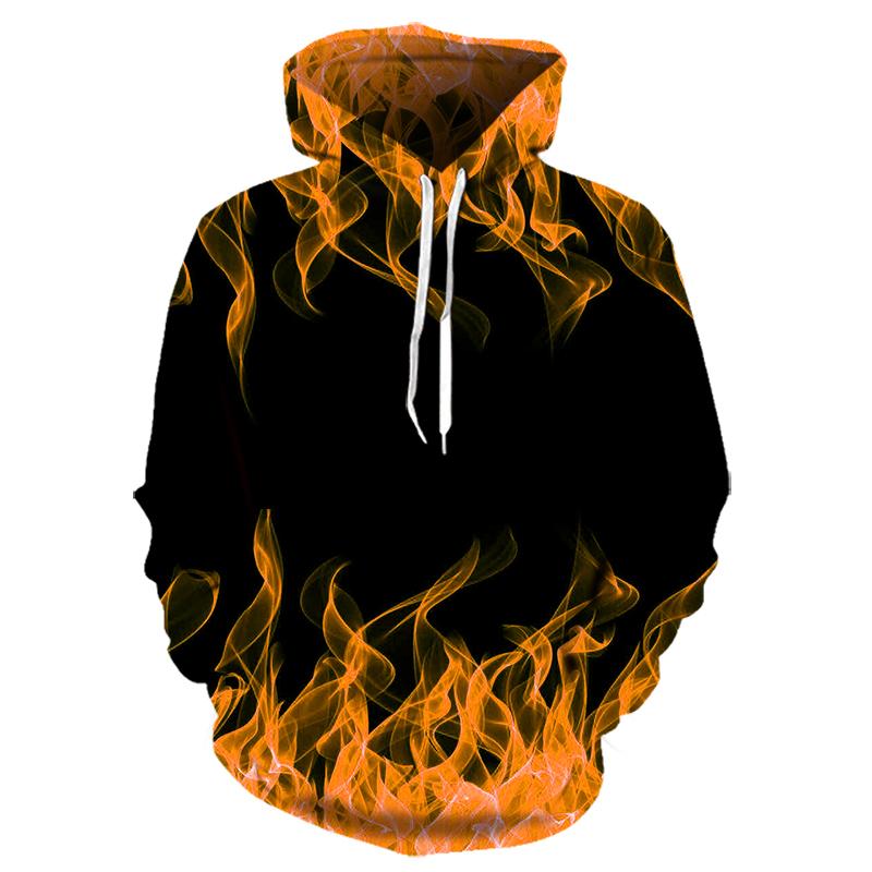 3D Flame Printing мужские графические толстовки забавный дизайн мужской одежды летние дышащие толстовки повседневные толстовки модные пуловеры