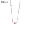Женское ожерелье Lindon, кулон из медного сплава, циркон, модный подарок