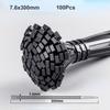 100Pcs Heavy Duty Self-locking Plastic Nylon Tie Wrap, Strong and Reliable Cable Ties