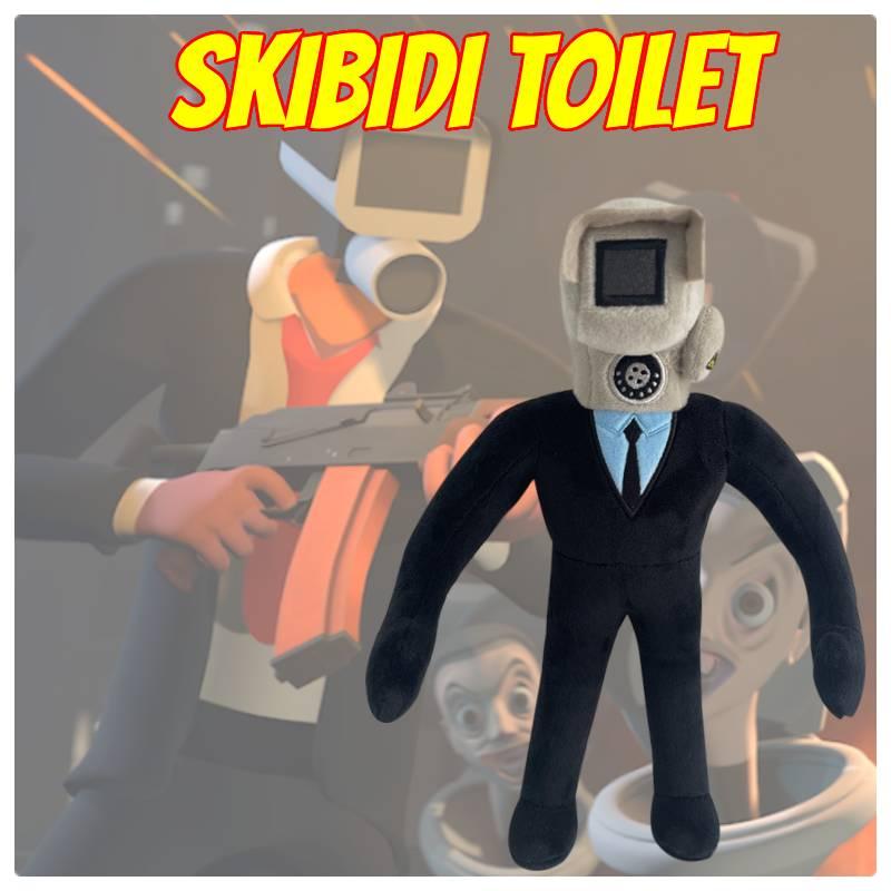Мягкая и удобная плюшевая игрушка Skibidi Toilet, идеально подходящая для декора и игры