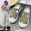 Summer Thick Sole Elevated Sandals Women's Bag Head 2024 New Hollow Breathable Leisure Retro Women's Single Shoes