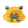 Милая детская шапочка-лягушка, тонкая шапочка от солнца для весны и осени, детская панама, дорожная шапка для защиты от солнца для мальчиков и девочек