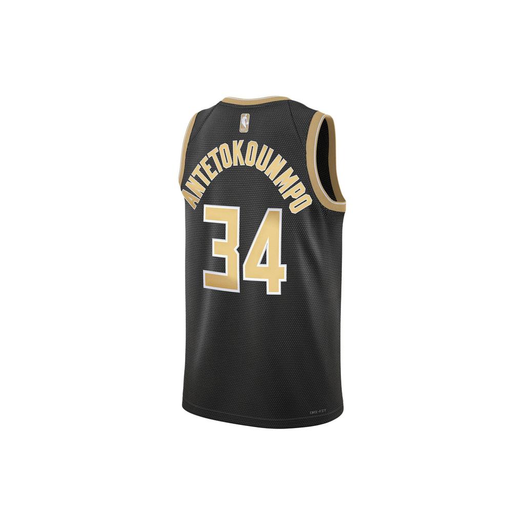 Nike НБА MVP Яннис Адетокунбо Милуоки Бакс 2024 Серия Select Майка Swingman Dri Fit FN5911-053