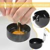 1/2Pcs for Perfect Boiled Eggs Stainless Steel Egg Cooker Reusable Egg Ring Mold
