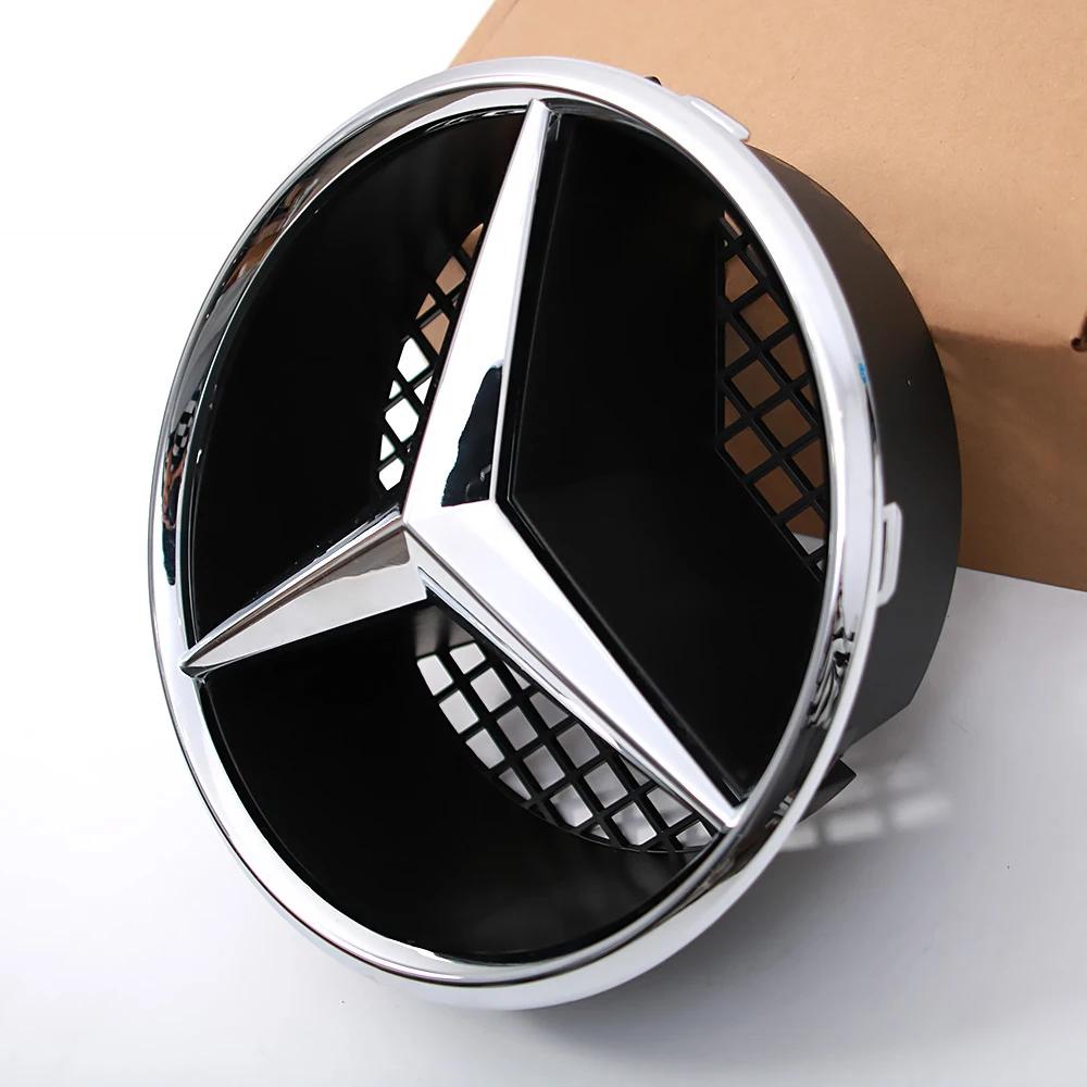 C200 E300 2026 Hot Chrome Black OE Style Emblems For Mercedes Benz B C GLK W245 W204 X204 High Quality ABS Front Grill Illuminat