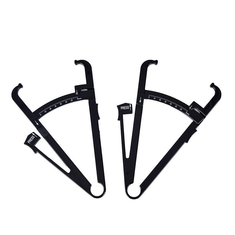 1X Keep Fitness Slim Measure Chart Body Fat Skinfold Tester Caliper Analysis