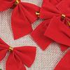 Рождественские банты 12шт. Практичные красивые рождественские акценты для украшения дома