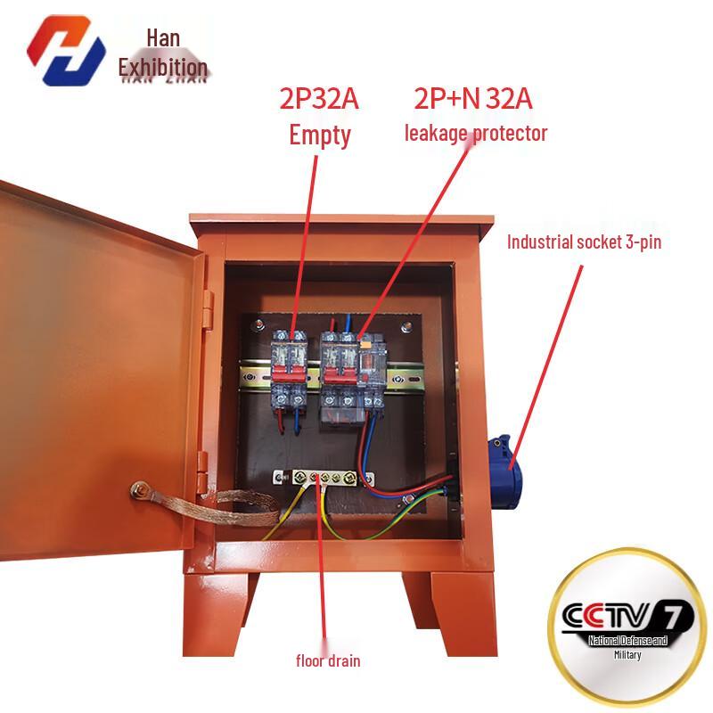 Портативная трехступенчатая распределительная коробка Hanzhan HZ-SJX-11