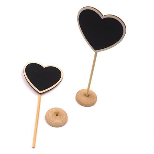 10 шт. Мини деревянная доска объявлений Свадебная доска для записей мелом доска для показа ARI