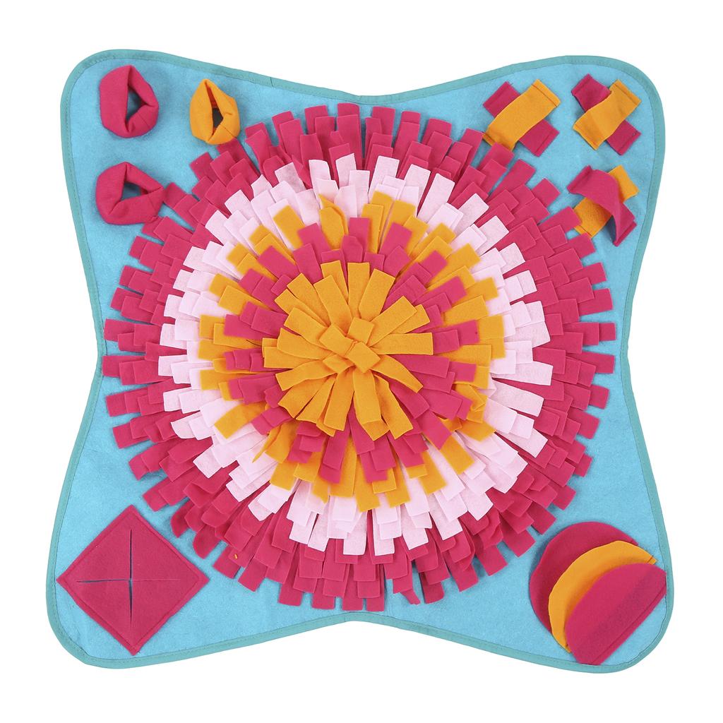 Pet Sniffing Pad Dog Sniffing Training Blanket Encourages Natural Foraging Skills for Indoor Outdoor Activities