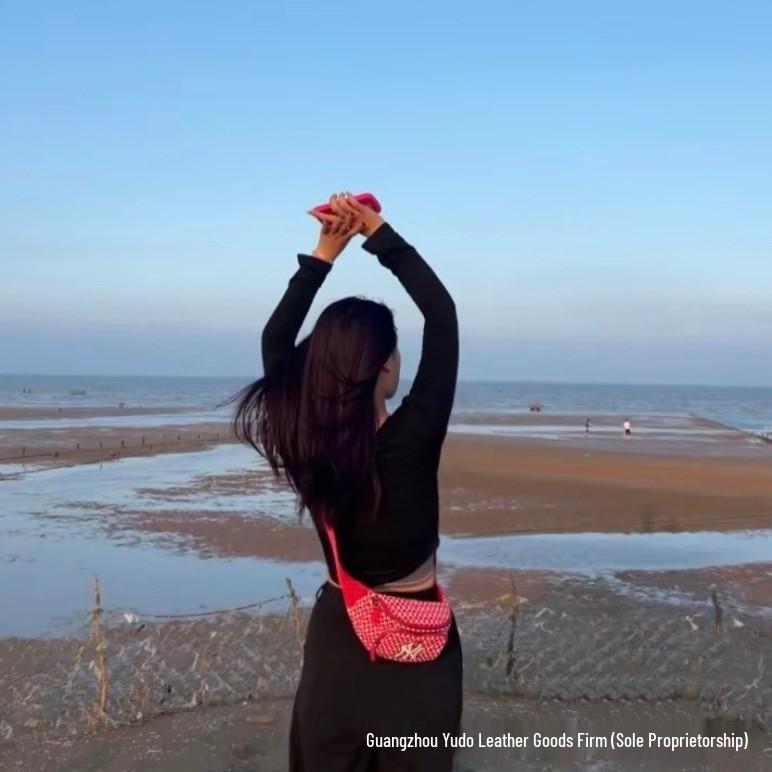 Корейская MLB NY Вышитая Монограмма Кроссбоди: Винтажная спортивная нагрудная сумка/поясная сумка