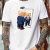 New Summer Men's Fashion T-shirt Personality Little Bear Printed Men's T-shirt Top