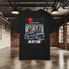 Футболка Tokyo Street Racing, Футболка с графикой JDM автомобиля, Японский дрифт-кар