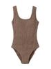 Round Neck Ruched Swimwear 09WGG231590 MOC F [Mira Owen] Women's