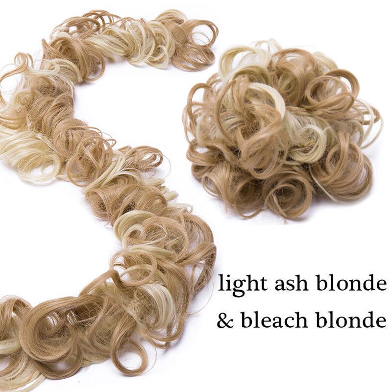 Шиньон из искусственных волос