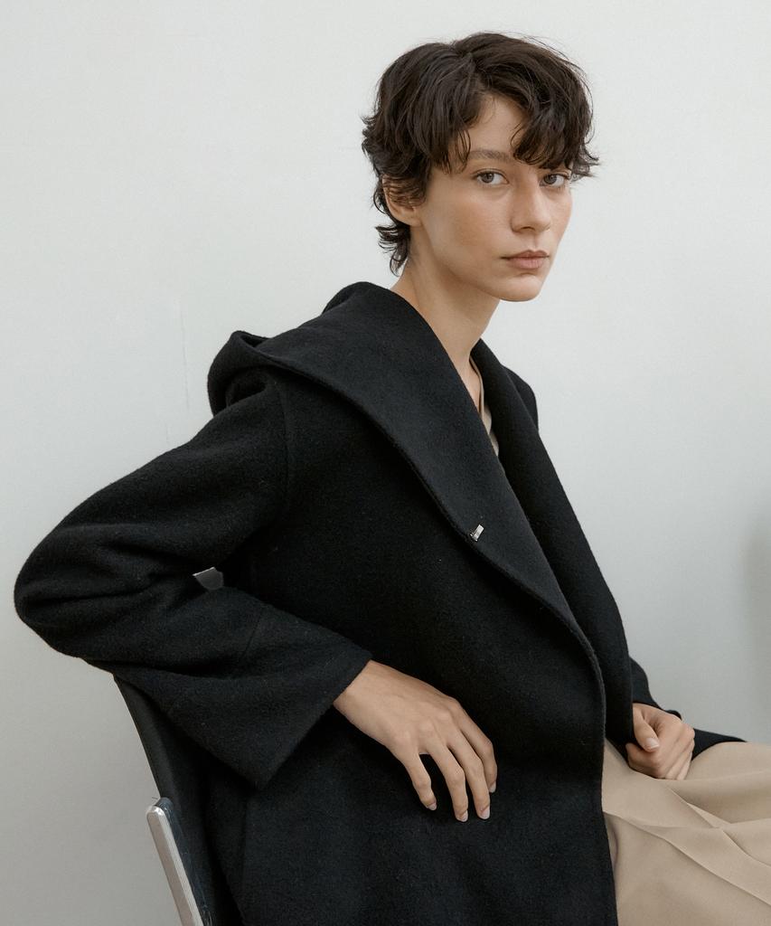 Octette Hand Made Hood Coat_3Color