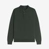 FRED PERRY [Sharp] Long Sleeve Classic Knit Shirt - Coat Green Afpm2534535-X89