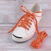 Casual Small White Shoe Shoe Lace Alphabet LACES Flat Shoelaces Letter Printed Printing Personality 1 Pair