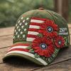 American Week Memorial Baseball Cap D Printed Flag Floral Printed Cap Cap