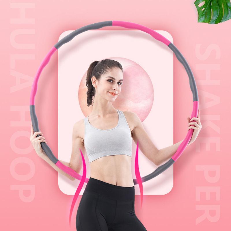 8-Section Detachable Weighted Foam Hula Hoop for Kids & Adults