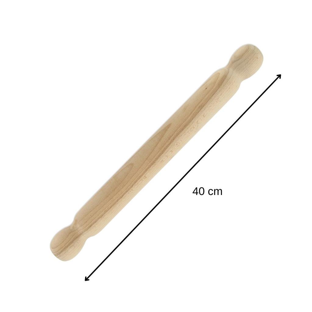 Wooden Rolling Pin 40 Cm Fackelmann Wood Edition Ref. 3154050