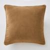 Coussin - Cesar - Camel - 45x45 Cm - Déhoussable - Velours De Coton