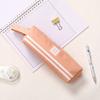 Portable Canvas Pencil Case with Handle Large Capacity Stationery Bag Student Pencil Organizer for Pens Markers Rulers Back-to-School Gifts