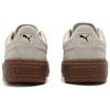 PUMA Suede Platform CORE Women Vintage Low Top Skate Shoes Snow White Gum Brown 363559-19