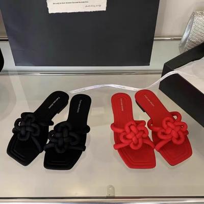 Мода 2025Дизайнерские Летние Женские Модные Шлепанцы с Бантом-бабочкой Повседневные С Открытым Носком Пляжные Шлепки для Отпуска Вечерние Туфли